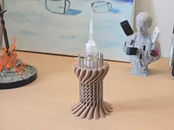 Spiral organizer for printer maintainence stuffs