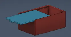 Stackable Knurled Storage Box with Flush Lid