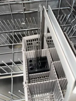 straw holder for dish washer / Strohhalmhalter für Besteckkasten im Geschirrspüler