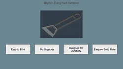 Stylish Open Bed Scraper