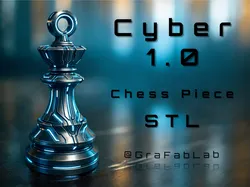 The Cyber "King" - chess piece