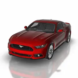 Vehicles & Machinery STL indir - Ford Mustang GT 2015 - 3DCARSALON