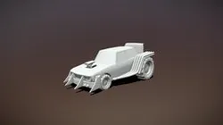 3D Model: Car (Mad Max Style)