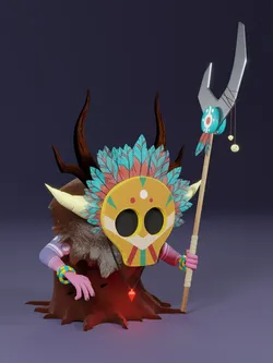 3d rendered characters CG Textures in 3D Renders 330922