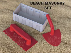 Beach Masonry Toy Set - Build Sand Castles