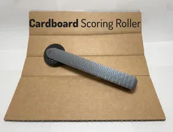 Cardboard Scoring Roller