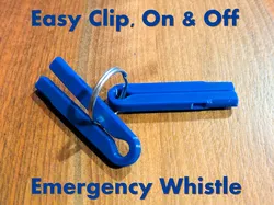 Clip-on Whistle