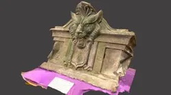Coliseum Tin Cornice Piece, ca. 1916