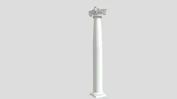 Doric Column with capital