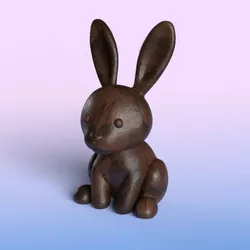 Fișiere pentru imprimante 3D | Fișier 3MF | Cute Easter Bunny Decoration