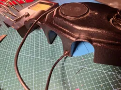 Guitar Hero drums pedal wire strain relief