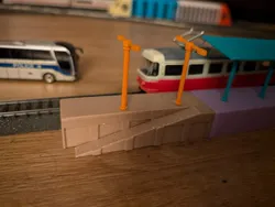 H0 1:87 Lantern for Trainstation Platform