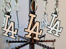 LA Logo Keychain - Print and Sell