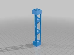 Lego compatible Latice mast support 58827