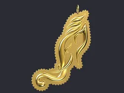 lord ganesh pendant 3D Print Model in Pendants 331071