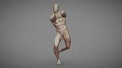 Male Full Body Sculpt Pose 17