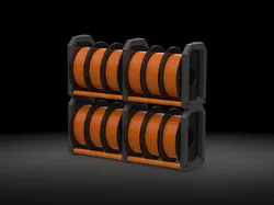 Modular Filament Storage System - V1 (Tested & Reinforced Design)
