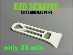quick and easy bed scraper (only 28 minutes)