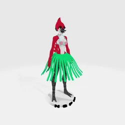 regularshowmargaretbeachstlrar 3D Print Model in Monsters & Creatures 331272