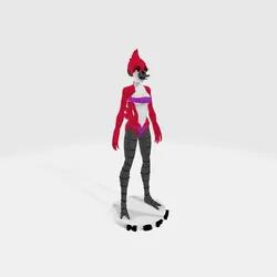 regularshowmargaretbikinistlrar 3D Print Model in Monsters & Creatures 331276