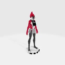 regularshowmargaretfistpumpstlrar 3D Print Model in Monsters & Creatures 331277