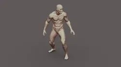 Sculpted Man Action Pose A for yah!!