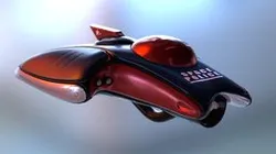 Space police ship ( sketch)