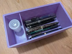 Stackable Box with Separators Japan Style (100 x 200 x 66mm)