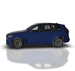 Vehicles & Machinery STL indir - BMW X5 M Competition 2020 - 3DCARSALON