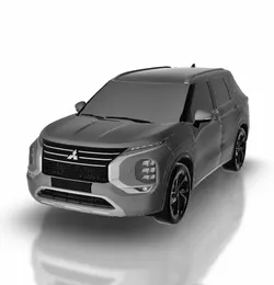 Vehicles & Machinery STL تنزيل - Mitsubishi Outlander 2022 - 3DCARSALON