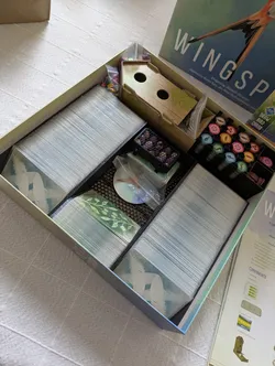 Wingspan Sleeved Card and Token Organizer