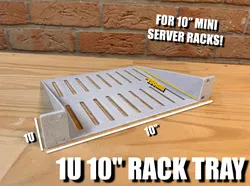 1U 10" Server Rack Tray