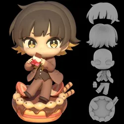 Bachira  (Blue Lock) Chibi Figurine