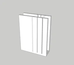 Baseboard Cutting Template