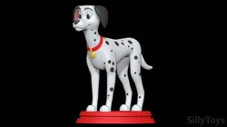 Board Games & Card Games STL Descărcare - Pongo - 101 Dalmatians - SillyToys ✅