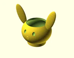 Bunny Head Planter
