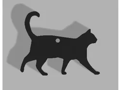 Cat Keychain