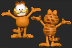 Characters & Creatures STL indir - GARFİELD - IGENCER3D