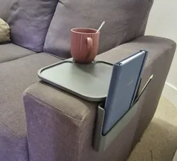couch cupholder plate