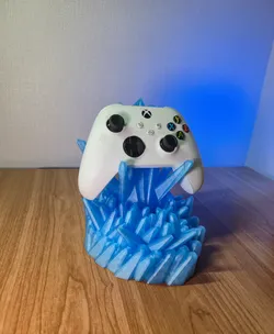 Crystal Throne Controller Stand with Hidden Storage