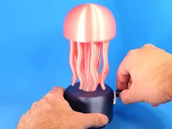 Jellyfish Swimming - Mechanical Interactive Art