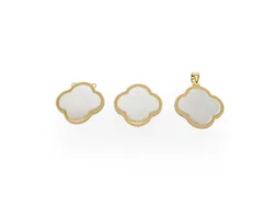 Jewelry & Accessories STL تنزيل - Clover Design Necklace Earrings Set - Christina3d