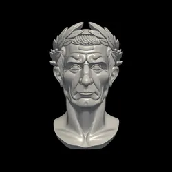 Julius Caesar Bust - Classic Sculpture