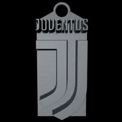 juventus keychain 3D Print Model in Keychains 331731