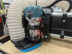 Makita 701 / AutoSpin T1 Tool Mount and Dust Shoe for the LowRider 4 CNC