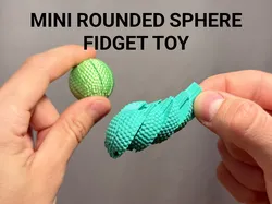 Mini Rounded Sensory Sphere Twisty Fidget Toy