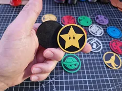 Moneda estrella - Modelo de impresión 3D gratuito