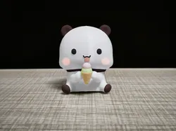 Other STL indir - Couple Bear-Sit eat ice cream Yier - JZD