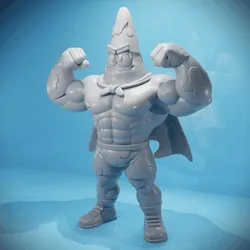 PATRICIO MUSCULOSO - EPIC 3D FIGURE FOR PRINTING