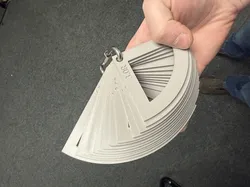 Radius Templates Imperial 3in to 4.5in